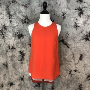 Rag & Bone orange blouse/ tank